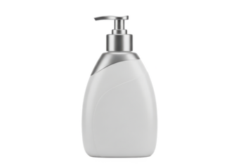 Liquid Soap Dispenser Bottle Isolated on White Background
