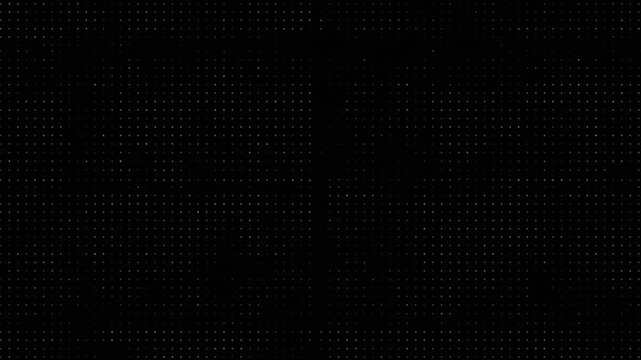 Abstract Digital Dot Matrix Background - Dynamic Grid Pattern Animation