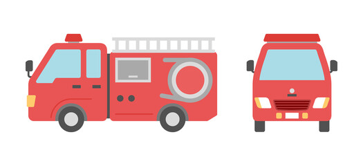 消防車 © ろじねこ