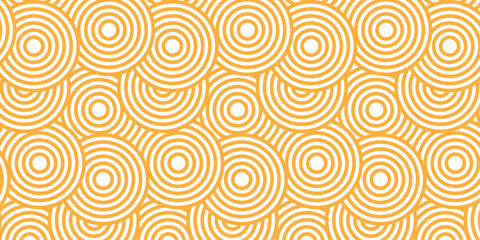 Fototapeta premium Abstract rounded overlap fabric cloth decor doodle creative flow design. vector textile digital print layout fabric overlapping circle colorful stylish texture background.