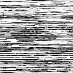 Seamless horizontal grunge stripes, rough vector background