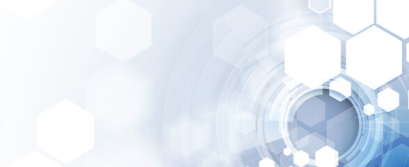 Abstract digital high technology and science or cyber background