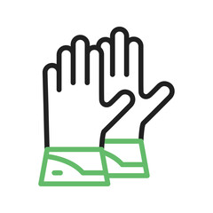 Obraz premium Glove icon vector image. Suitable for mobile apps, web apps and print media.