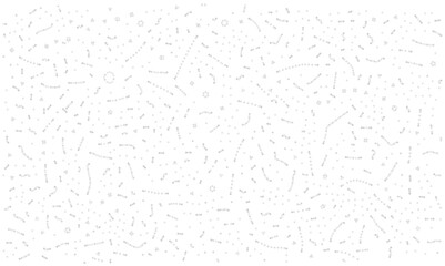 Abstract vector texture with scattered light gray dots on white. Chaotic point pattern for subtle wallpaper or tech design. Digital grain noise illustration with random spots.