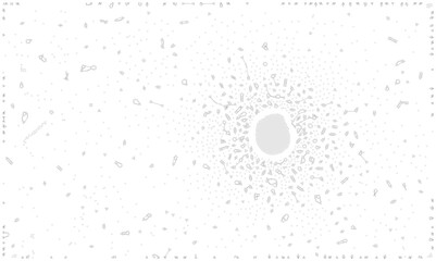 An abstract technological vector background representing complex data network connections, global communication, artificial intelligence, and digital transformation. This futuristic graphic