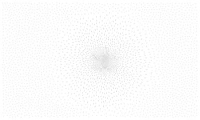 Abstract light gray stipple vector texture with dispersing dots on white. Halftone pointillism effect with scattered grain noise. Artistic spotted spray design for creative overlays.