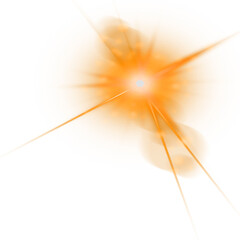 explosion of the sun in the sky