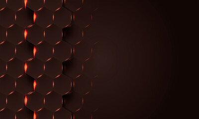 dark red background with holes