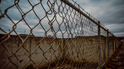 Tension Wire Being Secured with Professional Wire Twisting Tool