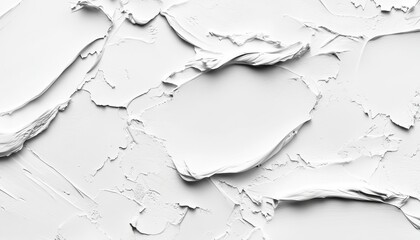 Minimalist White Canvas with Textured Art Elements, Perfect for Abstract Backgrounds and Designs