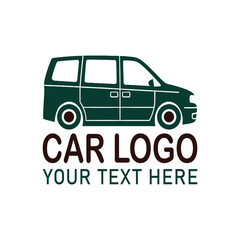 Car logo clipart design, sports car icon, Simple Minivan icon, Minimalist Vehicle Side View, Graphic, Silhouette, automobile icon, transport symbols, motor, service, traffic, creative ideas, taxi, 