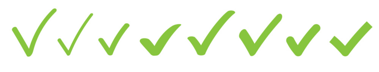 Variety tick shape element design set