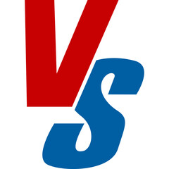Versus Shape Illustratrion