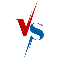 Versus Shape Illustratrion