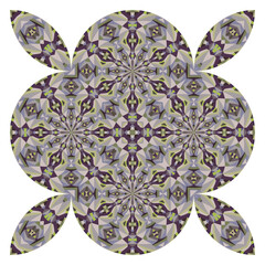 op art creative pattern, ornament, modern abstract floral background, original vector decoration