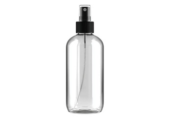 Fototapeta premium Beauty toner bottle with spray nozzle isolated on transparent background