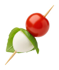 Prepare delicious caprese skewers kitchen food culinary isolated on transparent background