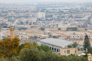 panoramic view of jericho