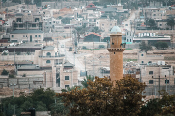 aerial view of jericho