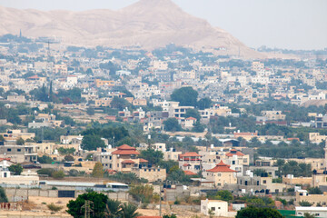 aerial view of jericho