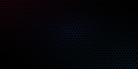 CYBERSPORT abstract background with neon colors and pattern of hexagons. Vivid gradient banner with geometric pattern. Esports concept. Design for gaming and cyber sports events. Vector illustration.