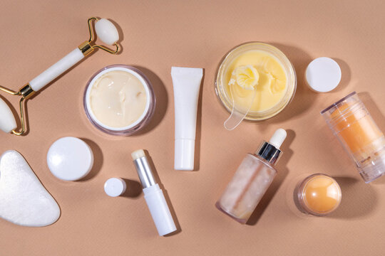 Tallow cream, serum and facial skin care products