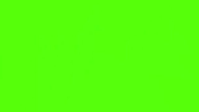 Torn paper revealing green background with ripped white fragment