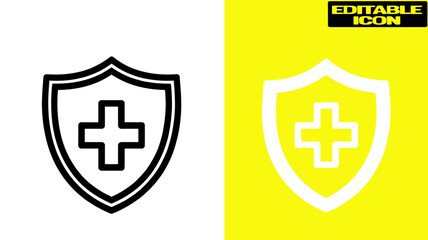 Medical protection symbols Vector