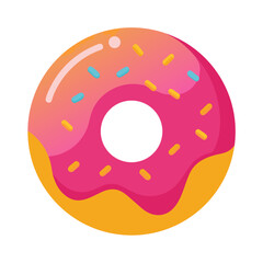donut with sprinkles