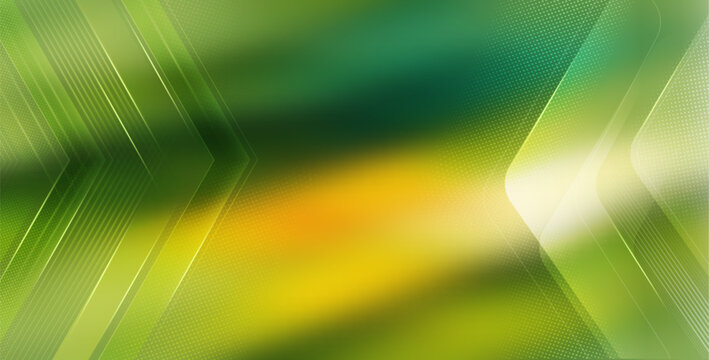 Green Abstract vector background design