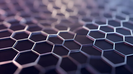 Abstract hexagonal pattern