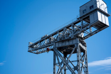 横浜港新港埠頭　横浜港ハンマーヘッドクレーン