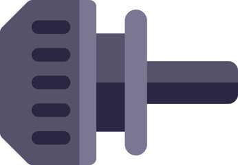 Car alternator generating electricity for charging the battery, essential component of the vehicle's electrical system