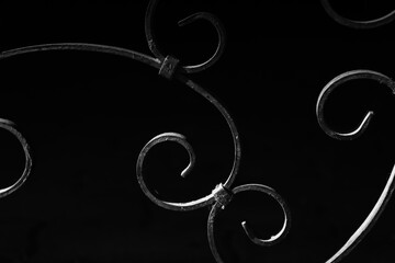 black and white background