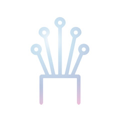 Cable icon design template