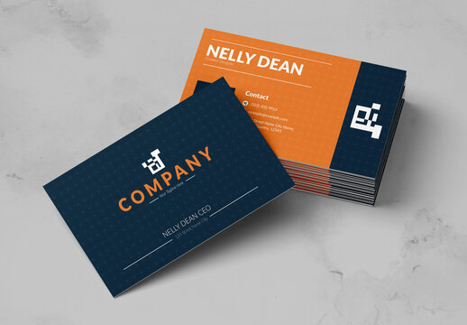Modern Business Card Template Layout