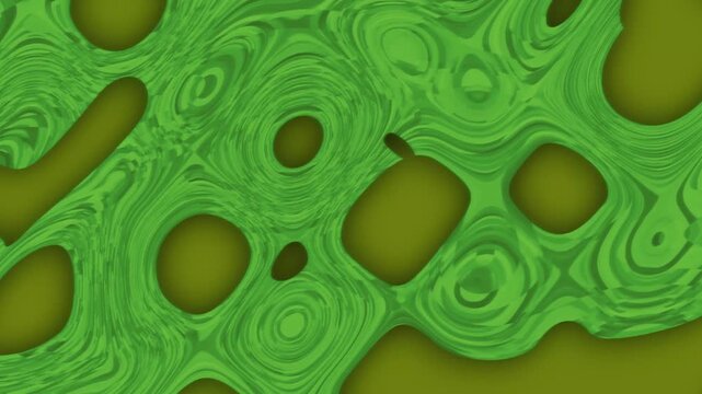 abstract background with green leaves