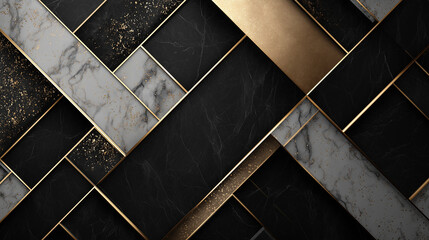 luxury black background with gold