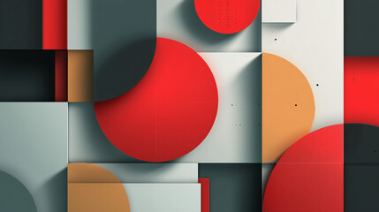 geometric abstract shapes background