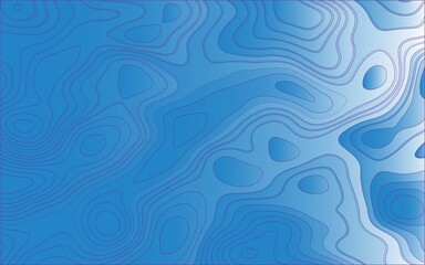 Abstract blue ocean waves forming a seamless water pattern background