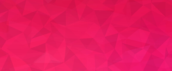 Fototapeta premium Light Red vector triangle mosaic template. A sample with polygonal shapes. Template for cell phone's backgrounds.