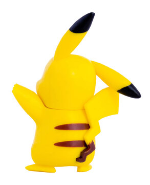 Dortmund - Deutschland 5. Januar 2026 Nintendo Pok&eacute;mon Pikachu von hinten - Studio Aufnahme