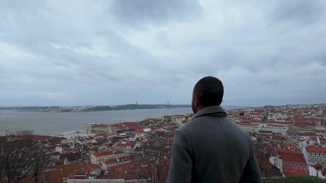 Panoramic view from a high point.