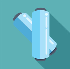 Plastic food wrap rolls providing hygiene and preservation for kitchen use