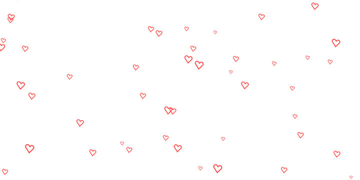 Cute Hand Drawn Heart Seamless Pattern for Valentine Day Wedding and Mothers Day Use on Textiles Banners Wallpapers and Decorative Backgrounds