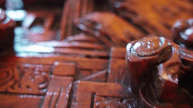Detailed shots of Spanish traditional food.