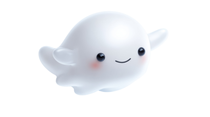 Cute Ghost Illustration