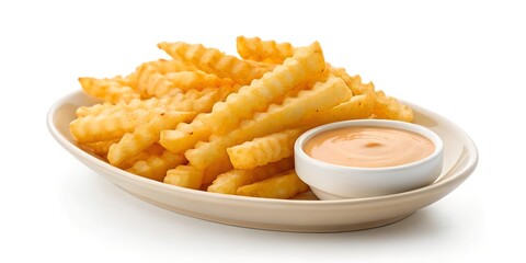 Fry Sauce with Crinkle Fries