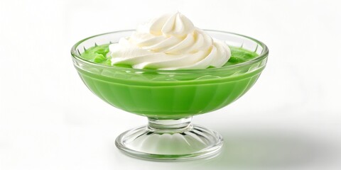 Utah Green Jell-O with Cream