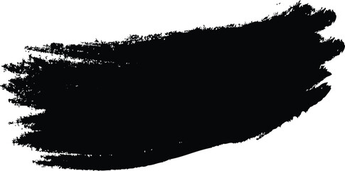 Grunge Hand Drawn Brush Stroke Texture Vector